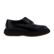 Laced Shoes THE Antipode , Black , Heren