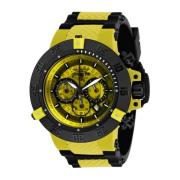Subaqua 0934 Heren Quartz Horloge Invicta Watches , Yellow , Heren