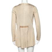 Pre-owned Knit tops Armani Pre-owned , Beige , Dames