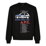 Sweatshirts A.p.c. , Black , Heren