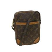 Pre-owned Canvas louis-vuitton-bags Louis Vuitton Vintage , Brown , Da...