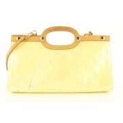 Tweedehands handtas Louis Vuitton Vintage , Yellow , Dames