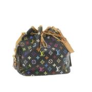 Pre-owned Canvas louis-vuitton-bags Louis Vuitton Vintage , Black , Da...