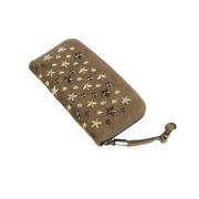 Pre-owned Leather wallets Jimmy Choo Pre-owned , Brown , Dames