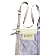 Pre-owned Nylon fendi-bags Fendi Vintage , Purple , Unisex