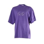 Pre-owned Cotton tops Balenciaga Vintage , Purple , Dames