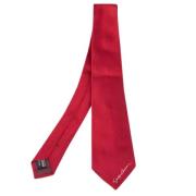 Pre-owned Silk home-office Armani Pre-owned , Red , Dames