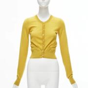 Pre-owned Cashmere tops Dolce & Gabbana Pre-owned , Yellow , Dames