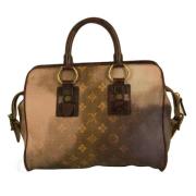 Graduate Jokes Leren Tas Louis Vuitton Vintage , Brown , Dames