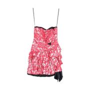 Pre-owned Silk dresses Marc Jacobs Pre-owned , Pink , Dames