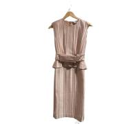 Pre-owned Silk dresses Fendi Vintage , Pink , Dames