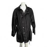 Pre-owned Satin outerwear Chanel Vintage , Black , Dames