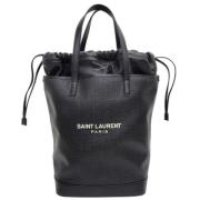 Tweedehands Zwarte stoffen Saint Laurent Tote Saint Laurent Vintage , ...