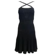 Pre-owned Cotton dresses Chanel Vintage , Black , Dames