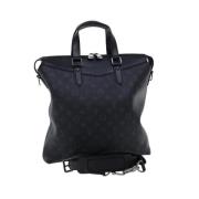 Pre-owned Canvas handbags Louis Vuitton Vintage , Black , Dames