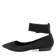 Pre-owned Platte schoenen Giuseppe Zanotti Pre-owned , Black , Dames