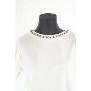 Pre-owned Cotton tops Moncler Pre-owned , White , Dames