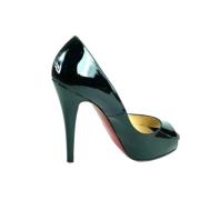 Pre-owned Sandalen Christian Louboutin Pre-owned , Black , Dames