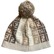 Pre-owned Wool hats Fendi Vintage , Beige , Dames