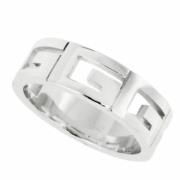 Tweedehands Wit Witgouden Gucci Ring Gucci Vintage , White , Dames