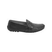 Pre-owned Leather flats Ralph Lauren Pre-owned , Black , Heren