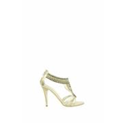 Pre-owned Leather sandals Giuseppe Zanotti Pre-owned , Yellow , Dames