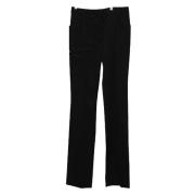 Pre-owned Wool bottoms Stella McCartney Pre-owned , Black , Dames