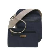 Pre-owned Canvas shoulder-bags Loewe Pre-owned , Blue , Dames