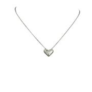 Pre-owned Platinum necklaces Tiffany & Co. Pre-owned , Gray , Dames