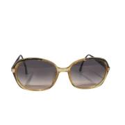 Pre-owned Plastic sunglasses Dior Vintage , Yellow , Dames