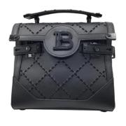 Pre-owned Leather shoulder-bags Balmain Pre-owned , Black , Dames