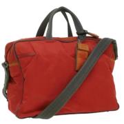 Pre-owned Nylon handbags Prada Vintage , Red , Unisex