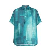 MM polo shirt with printing Barena Venezia , Blue , Heren