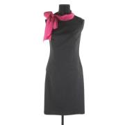 Pre-owned Wool dresses Moschino Pre-Owned , Black , Dames