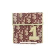 Tweedehands Multicolor Canvas Dior Portemonnee Dior Vintage , Multicol...