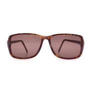 Pre-owned Plastic sunglasses Yves Saint Laurent Vintage , Brown , Unis...