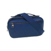 Pre-owned Canvas louis-vuitton-bags Louis Vuitton Vintage , Blue , Dam...