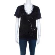 Pre-owned Fabric tops Valentino Vintage , Black , Dames