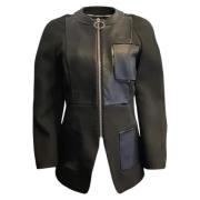 Pre-owned Leather outerwear Alexander Wang Pre-owned , Black , Dames