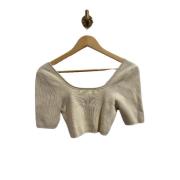 Pre-owned Fabric tops Jacquemus Pre-owned , Beige , Dames