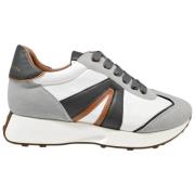 Piccadilly Vrouw Sneakers - Wit Grijs Alexander Smith , Multicolor , D...
