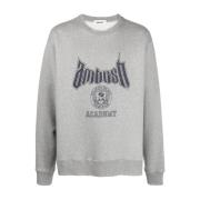 Sweatshirt - Stijlvolle Felpe Ambush , Gray , Heren