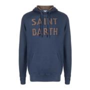 Stijlvolle Sweaters voor Heren MC2 Saint Barth , Blue , Heren