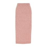 Stijlvolle Gonne Rok Alessandra Rich , Pink , Dames