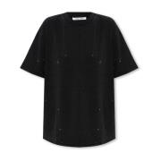 ‘Chrishell’ T-shirt Samsøe Samsøe , Black , Dames