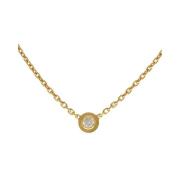 Pre-owned Yellow Gold necklaces Cartier Vintage , Yellow , Unisex