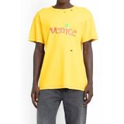 Venice Inside-Out T-Shirt ERL , Yellow , Heren