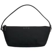 Tweedehands Zwarte Canvas Gucci Schoudertas Gucci Vintage , Black , Da...