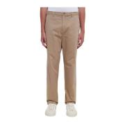 Beige Katoenen Chino met Zakken A.p.c. , Beige , Heren