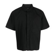 Korte Mouw Shirts Entire Studios , Black , Heren